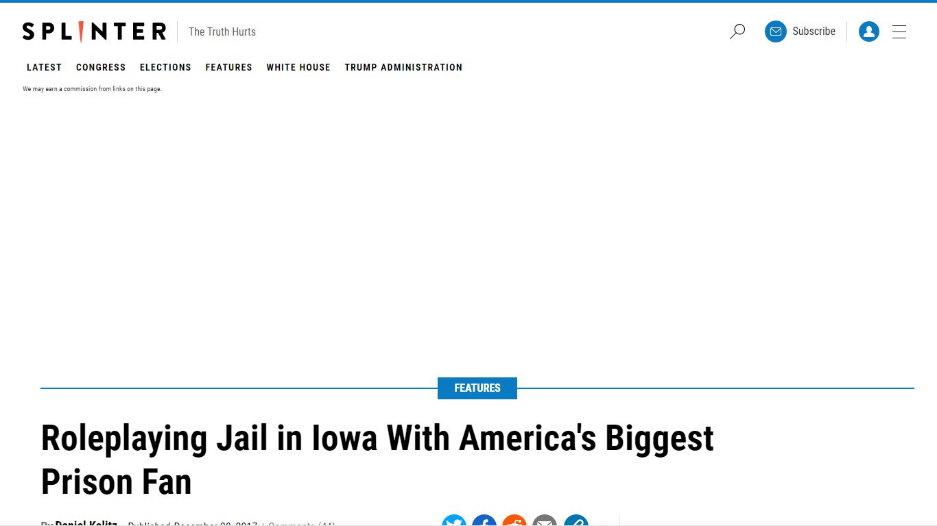Roleplaying Jail in Iowa With America's Biggest Prison Fan - Splinter